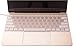 CaseBuy MacBook Pro 13 Keyboard Protector Cover Skin for New Macbook 12 Inch A1534 and New MacBook Pro 13 Inch A1708 (2016 Version, No TouchBar)(Hollow Gold)