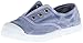 Cienta Kids Canvas Slip On Sneakers For Girls and Boys - Denim, 31 EU (13 M US Little Kid)