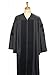 GraduationMall Unisex Classic Doctoral graduation gown Black Small 45(5'0
