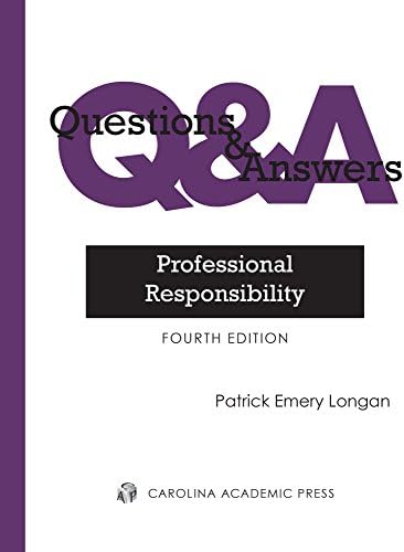 Amazon.com: Questions & Answers: Professional Responsibility