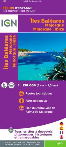 Balearic Islands / Mallorca / Menorca / Ibiza 2016: IGN.M.R.86202 by (Map)