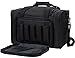 AUMTISC Pistol Range Bag Tactical Shooting Gun Range Bag with Penty of Room for Handguns Lightweight Durable(Black)