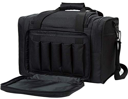 sunland Pistol Range Bag Tactical Shooting Gun Range Bag with Penty of Room for Handguns Lightweight Durable