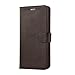Note 5 Case, Abacus24-7 Samsung Galaxy Note 5 Wallet with Flip Cover and Stand, Brown