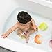 Puj Grippy Non-Slip Safety Adhesive Bathtub or Shower Treads, Non-Toxic, No BPA No PVC, Mold and Mildew Resistant (pack of 6 treads, 6