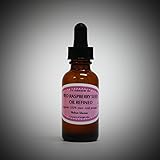 Red Raspberry Seed Oil REFINED Organic Cold Pressed 100% Pure 1.1 Oz with Glass Dropper
