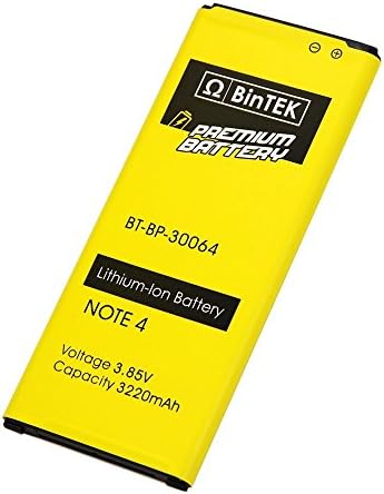 BinTEK Premium Samsung Galaxy Note 4 Battery 3220mAh Li-Ion Premium Battery With NFC