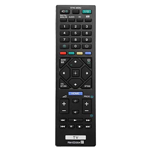 VINABTY RM-ED054 Replacement Remote Control Compatible with Sony KDL-32R420A KDL-40R470A KDL-46R470A RM-ED062 KDL-32R420A KDL-32R420A KDL32R400A KDL-32R420A KDL B1FK KDL-40R473A KDL-40R474A