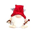 Aurora The Gnomlins Valentine's Day Garden Gnome Plush Doll, 13.5 X 9 inches