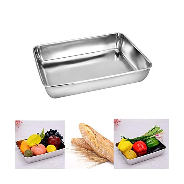 Baking Cookie Sheets Pans,JellyRoll Pans Roasting Pan,Stainless Steel Baking Pans Tray Cookie
