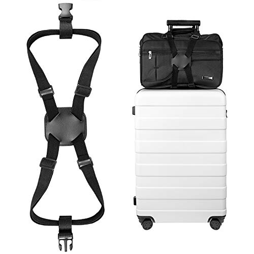 Luxebell Add A Bag Luggage Straps, Suitcase Belt Travel Accessories (Bungee Strap) - Thumbnail 7