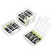RayHom USB Rechargeable Lithium Batteries AAA - 8-Pack Triple A Batteries, Rechargeable AAA Li-ion Battery with 2 USB-C 2-in-1 Charging Cable, 1.5V 1100mwh, Charges 1 Hours, Over 1000+ Cycles