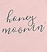 Honeymoonin Funny Honeymoon T Shirt Women Bride Vacation Tee Short Sleeve Tops Size L (Pink)