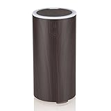 NexGadget 50ML Mini Usb Car Essential Oil Purifier Diffuser - Computer Portable Mini Ultrasonic Cool Mist Aroma Air Humidifier for Home,Office, Travel&More - Dark Wood Grain