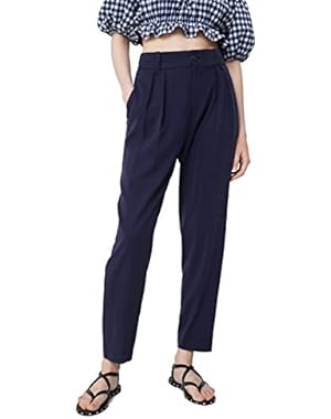 Mango Women's Soft Straight Trousers