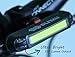 BLITZU 120H USB Rechargeable Bike Headlight - Bicycle Helmet Light - 120 Lumens Super Bright LED Front Light - Waterproof, Easy Tool-Less Installation.