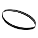 UPmall Sports Headband No Slip Grip Hairband Elastic Pullover Single Band Silicone Lined Sweatband, Perfect for Running, Fitness, Yoga, Hockey, Soccer, Basketball, Gym, Volleyball (Black)