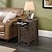Sauder Carson Forge Side Table, Coffee Oak finish
