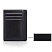 Meedo RFID Blocking PU Leather Slim Wallet, Men's Leather RFID Blocking Minimalist Money Clip Front Pocket Wallet, Card Holder Ultra Thin Card Holder Design For Up To 10 Cards