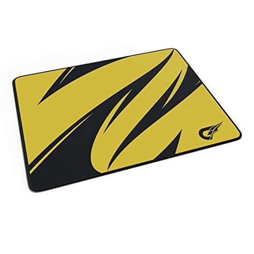 Mousepad Gamer GFalleN Abstrato Amarelo