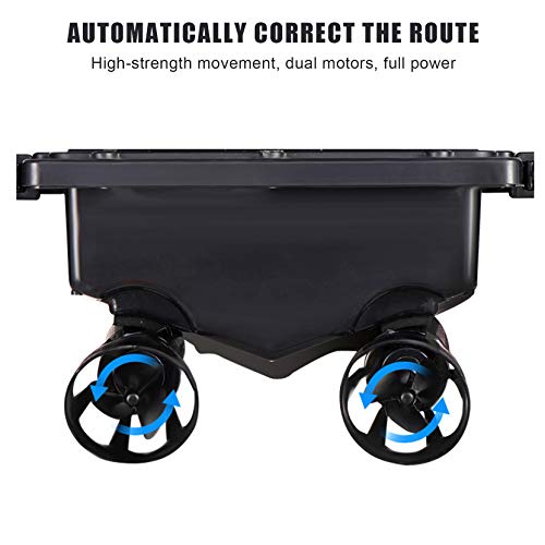 Hxsd Bateau D’appât De Pêche Rc Coque Entièrement Fermée 2 Moteurs Bateau De Nidification Simple Trémie D’amorce Amovible Bouée Indépendante Veilleuse Bateau Rc