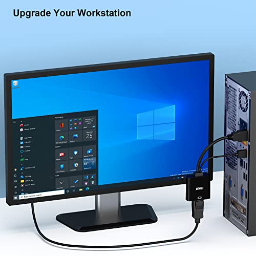 BENFEI HDMI to DisplayPort, HDMI to DisplayPort Adapter Compatible with