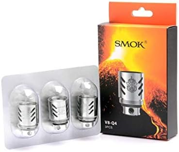 SMOK V8-Q4 Coil Head for TFV8 Cloud Beast Tank - Silver Resistance 0.15 Ohm