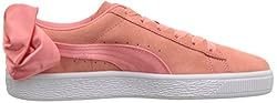 PUMA Suede Bow Jr Sneaker Shell Pink, 6 M US Big Kid