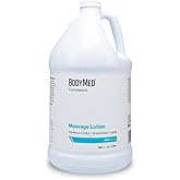 BodyMed Formulations Massage Lotion, 1 gal. &ndash; Fragrance-Free, All-Natural Lotion for Massage Therapy &ndash; Leaping Bunny Certified &ndash; with Arnica Extract &amp; Jojoba &ndash; Non-Staining, &amp; Paraben Free