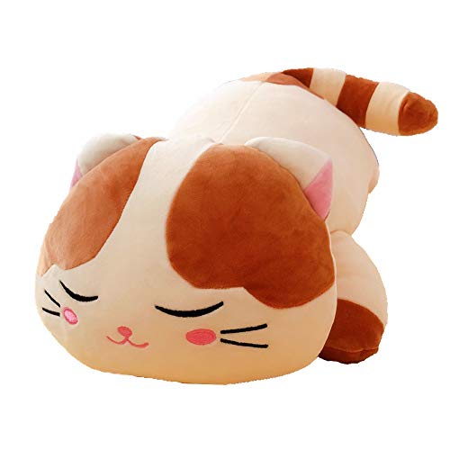 Towsix Soft Cat Animal Pillow Cute Big Hugging Pillow Stuffed