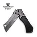 Snake Eye Tactical Heavy Duty Folding Pocket Knife Outdoors Camping Hunting Fishing. (Black Wood)
