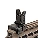 UTG Dual Aiming Aperture Low Profile Flip-up Front + Rear Sight Kit with Ear Plugs (MNT-755 & MNT-955)
