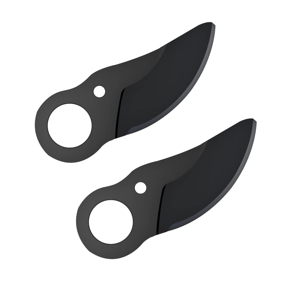 Kebtek Replacement Blade for KT930 Electric Pruning Shears, SK5 High Carbon Steel Teflon Coating,Max Cutting Diameter 30 mm (2 Pack Upper Blade)