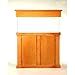Skrootz Rectangular Wood Stand with Canopy Medium Size Medium Oak ES Rectanglethumb 1