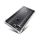 SLEO Xiaomi Mi 8 Lite Case [Air Cushion] Flexible Soft TPU Bumper Case with Shock-Absorption Back Protective Phone Cover for Xiaomi Mi 8 Lite, Clear