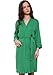 Godsen Women's Comfort Cotton Bathrobe Short Robes Sleepwear