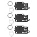 Panari (Pack of 3) 5021 5021K Carburetor Carb Diaphragm Kit for Briggs and Stratton 270026 272637 692206 260455 690766 221377 Spring Cap primary