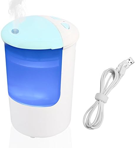 Car Oil Diffuser with 7 Colorful LED Light USB Car Essential Oil Diffuser Ultrasonic Aromatherapy Oil Diffuser for Car Office Bedroom