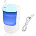 Car Oil Diffuser with 7 Colorful LED Light USB Car Essential Oil Diffuser Ultrasonic Aromatherapy Oil Diffuser for Car Office Bedroom