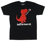 Goodie Two Sleeves Selfiesaurus T-Rex Men's Shirt