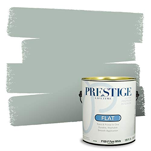 PRESTIGE Paints Interior Paint and Primer In One, 1-Gallon, Flat, Comparable Ma…