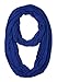 corciova Light Weight Infinity Scarf with Solid Colors