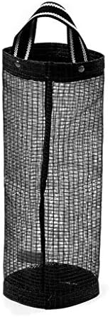 Plastic Bag Holder Dispenser Hanging Folding Mesh Garbage Bag Organizer Trash Pouch Holder Recycling Containers fgyhty