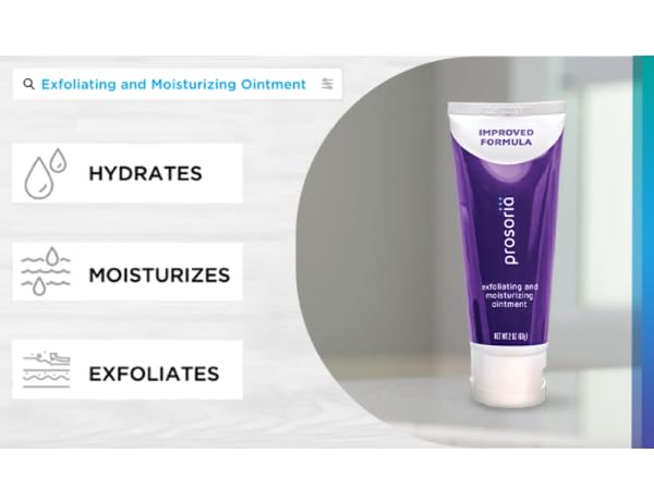 Psoriasis Treatment Gel 2oz Relief for Scaling, Flaking, Itching, Redness & Irritation - Non-Greasy, Fast-Drying Soothing Formula with Salicylic Acid, Steroid-Free -for Scalp, Face & Body