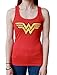 Justice League Wonder Woman Logo Juniors Tank Top Tee (X-Large)