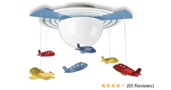 Philips 401535548 Kidsplace Ceiling Lamp Multi Colored Flush