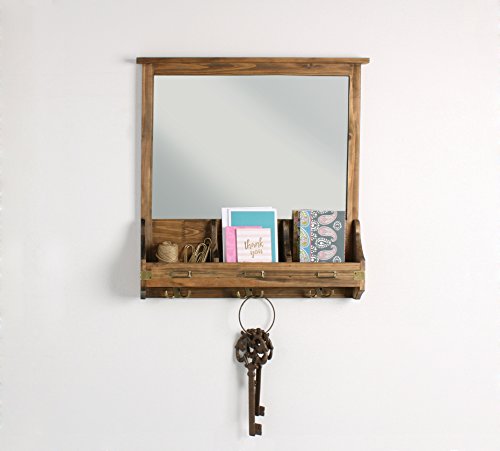 Kate and laurel 209304 stallard decorative rustic wood …