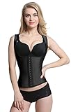 Corset Outlet Steel Boned Latex Waist Trainer (Vest) Corset Tummy Tuck Body Shaper