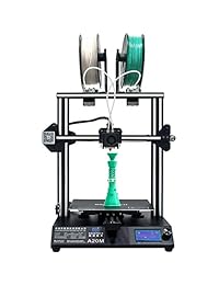 GEEETECH A20M Impresora 3D con impresión de color mixto, base de construcción integrada y diseño de extrusor dual, detector de filamentos y función de reinicio de rotura, 255 × 255 × 255 mm3, kit de montaje rápido Prusa I3.