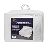 All Season Down Alternative King Comforter, White
